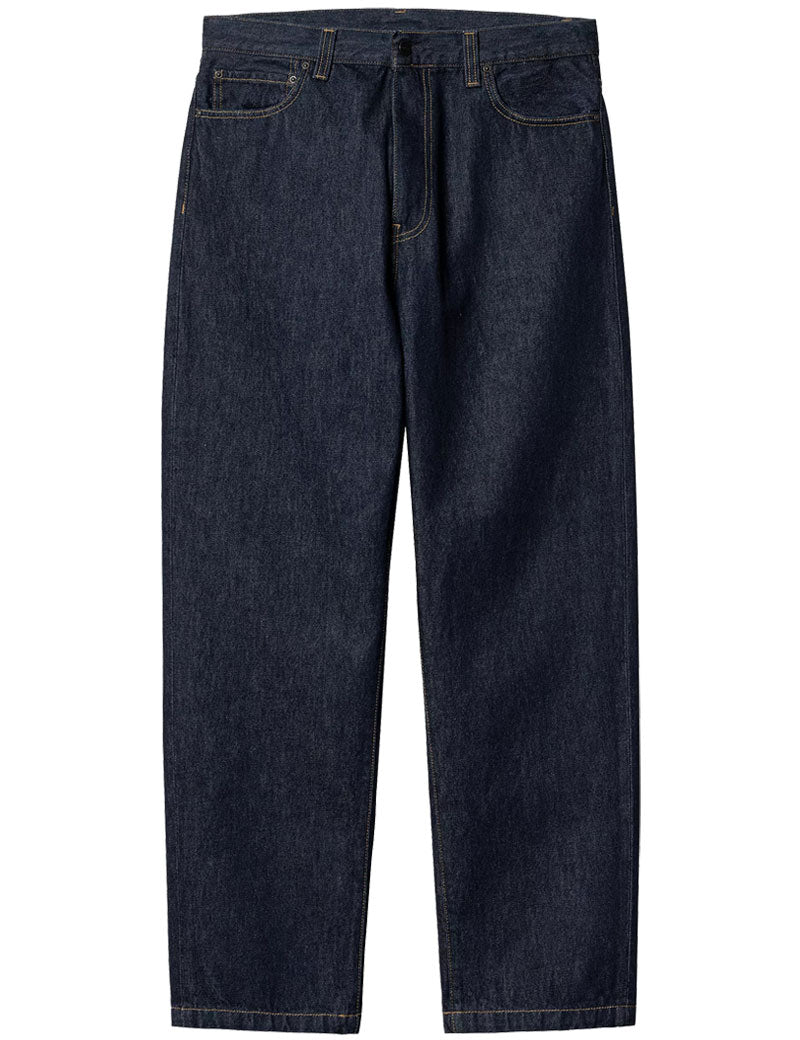 Carhartt Wip Aaron Pant Smith Denim Blue Rinsed
