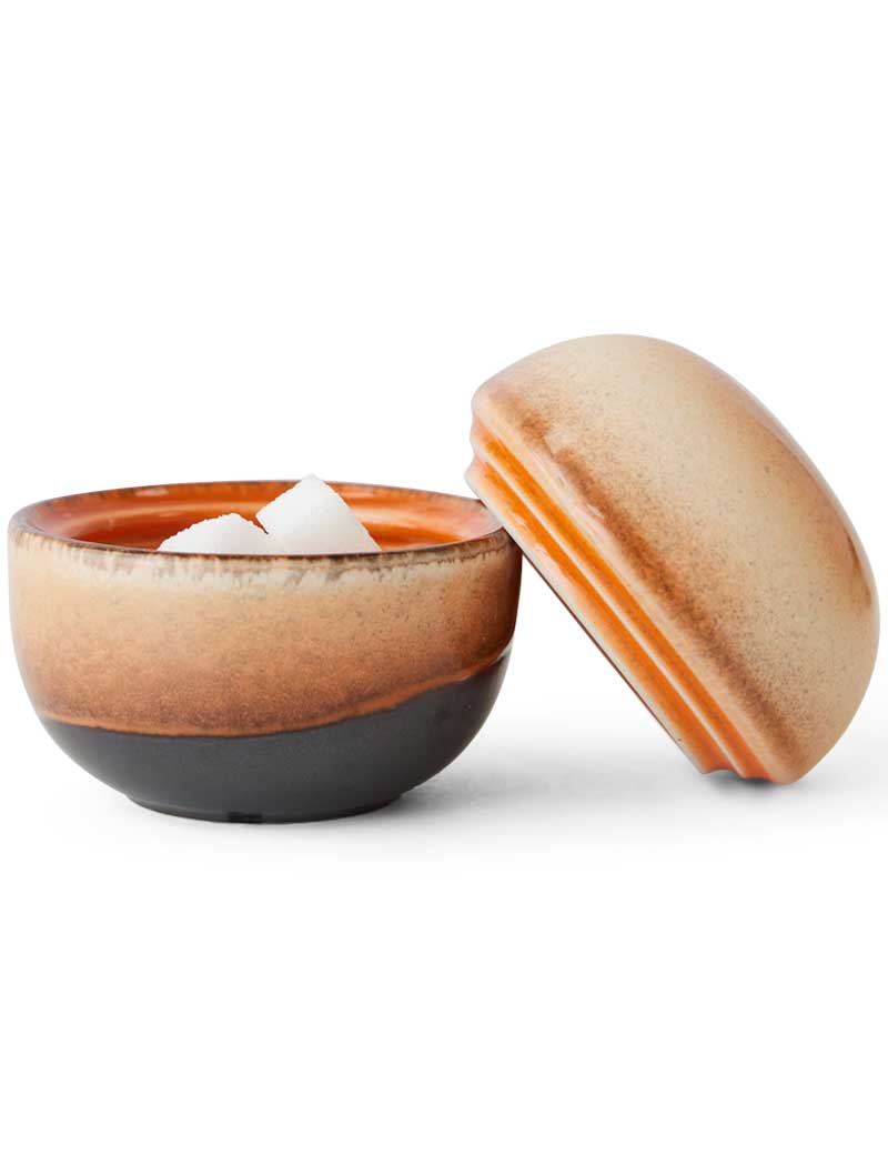 HK Living 70s Ceramics Sugar Pot 8 AM