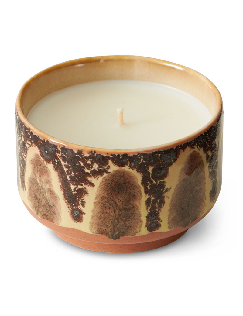HKliving 70s Ceramics Small Scented Candle Kyoto