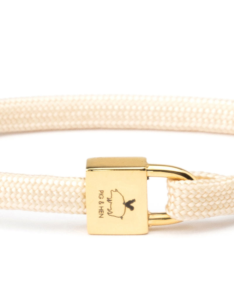 PIG & HEN BILLY BRACELET IVORY GOLD