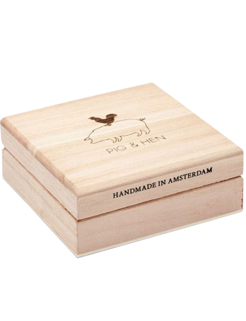 Pig & Hen Captain Carl Bracelet Black Black