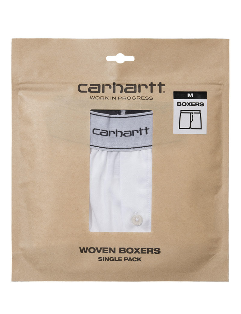 Carhartt WIP Cotton Script Boxers White