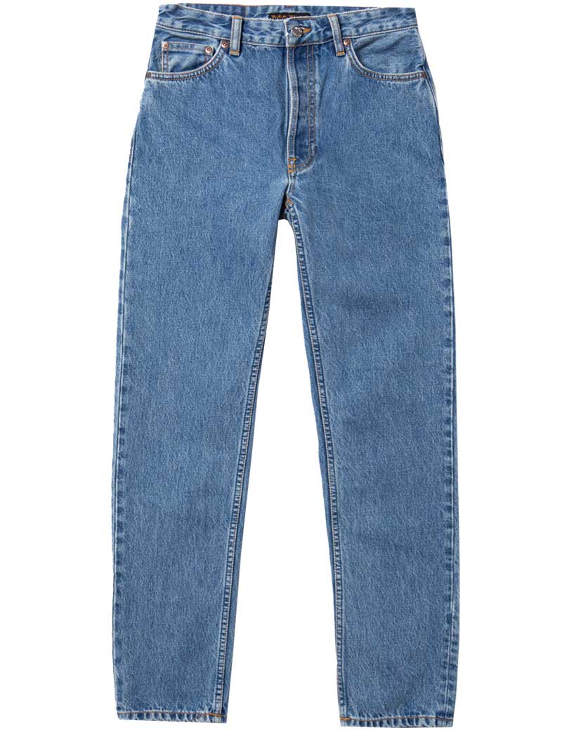 NUDIE JEANS CO BREEZY BRITT CASUAL BLUE UNIFORM RESEARCH