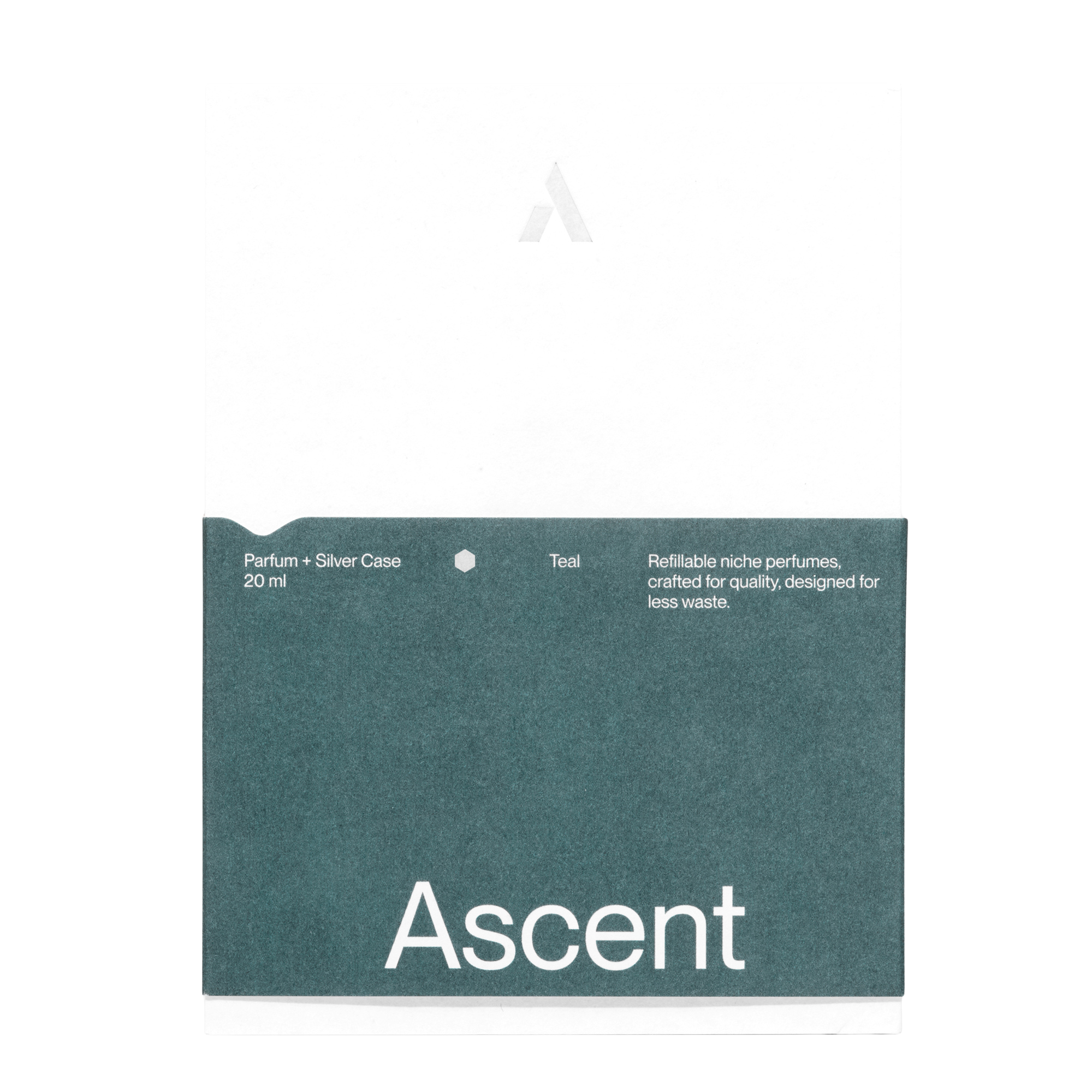 Ascent Teal Parfum Starter Kit Black Case Boxed
