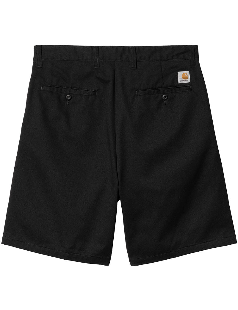 Carhartt Wip Calder Shorts Black Garment Dyed
