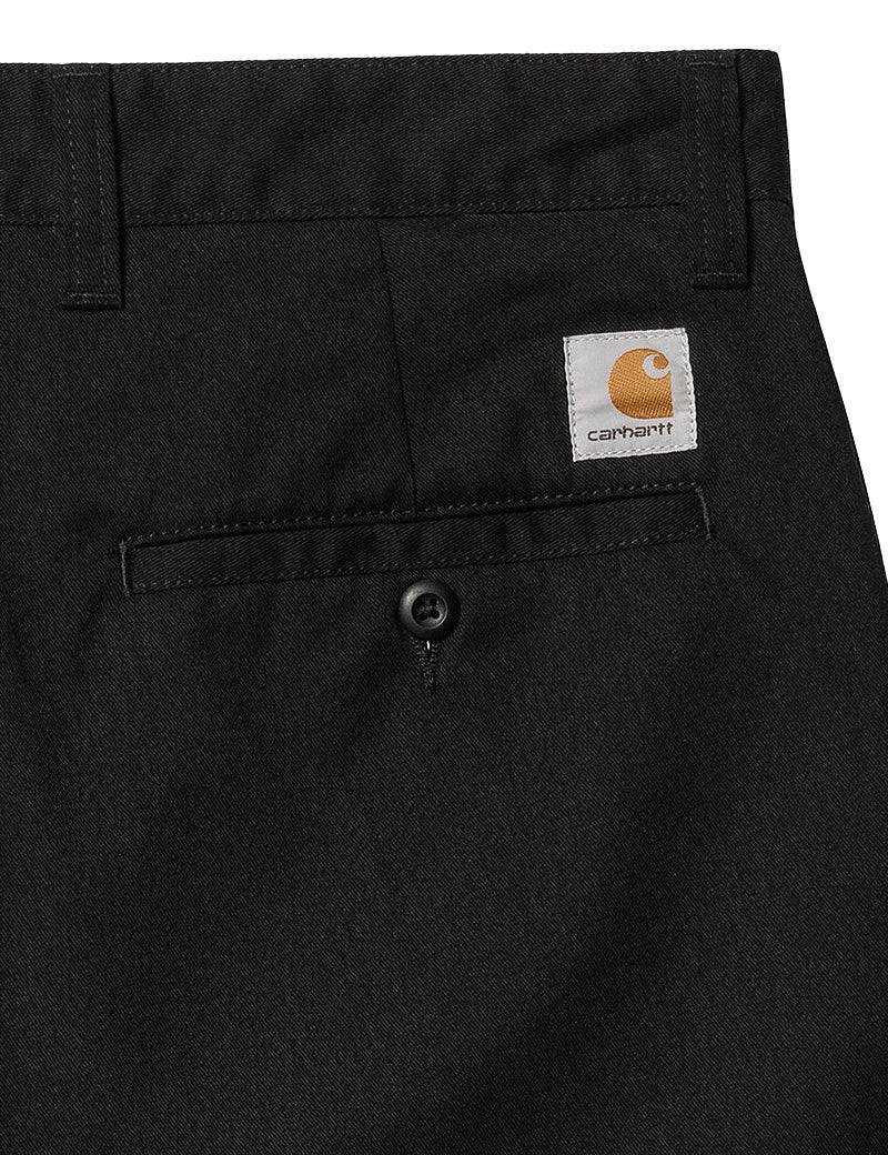 Carhartt Wip Calder Shorts Black Garment Dyed