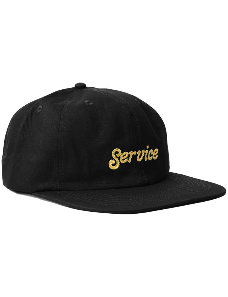 SERVICE WORKS CHAINSTITCH CAP BLACK