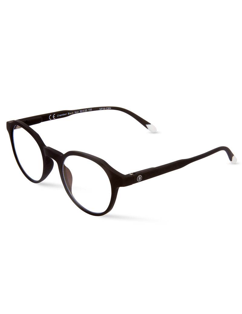 Barner Chamberi Blue Light Reading Glasses Black Noir