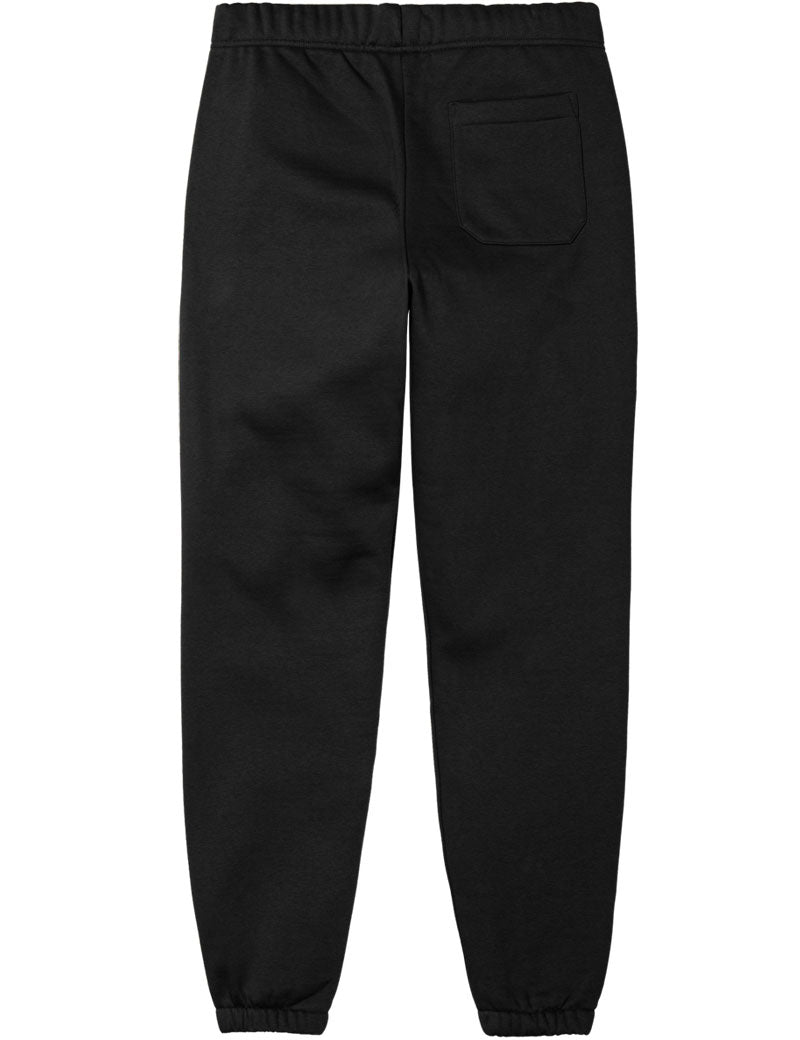 CARHARTT WIP CHASE SWEATPANTS BLACK GOLD
