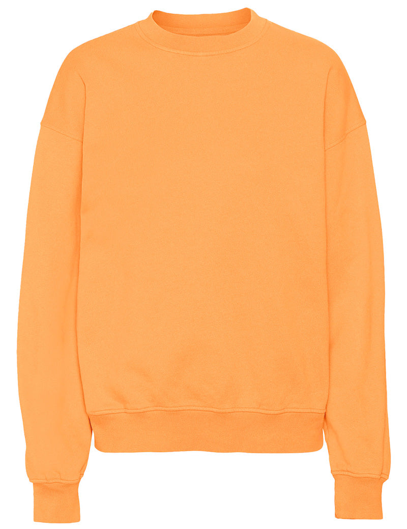 Colorful Standard Organic Oversized Crew Sweatshirt Sandstone Orange