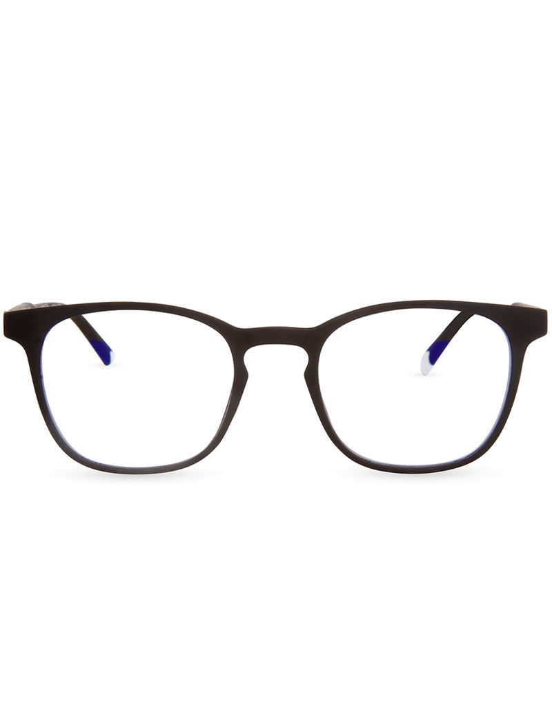 Barner Dalston Blue Light Reading Glasses Black Noir