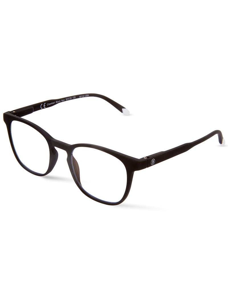 Barner Dalston Blue Light Reading Glasses Black Noir