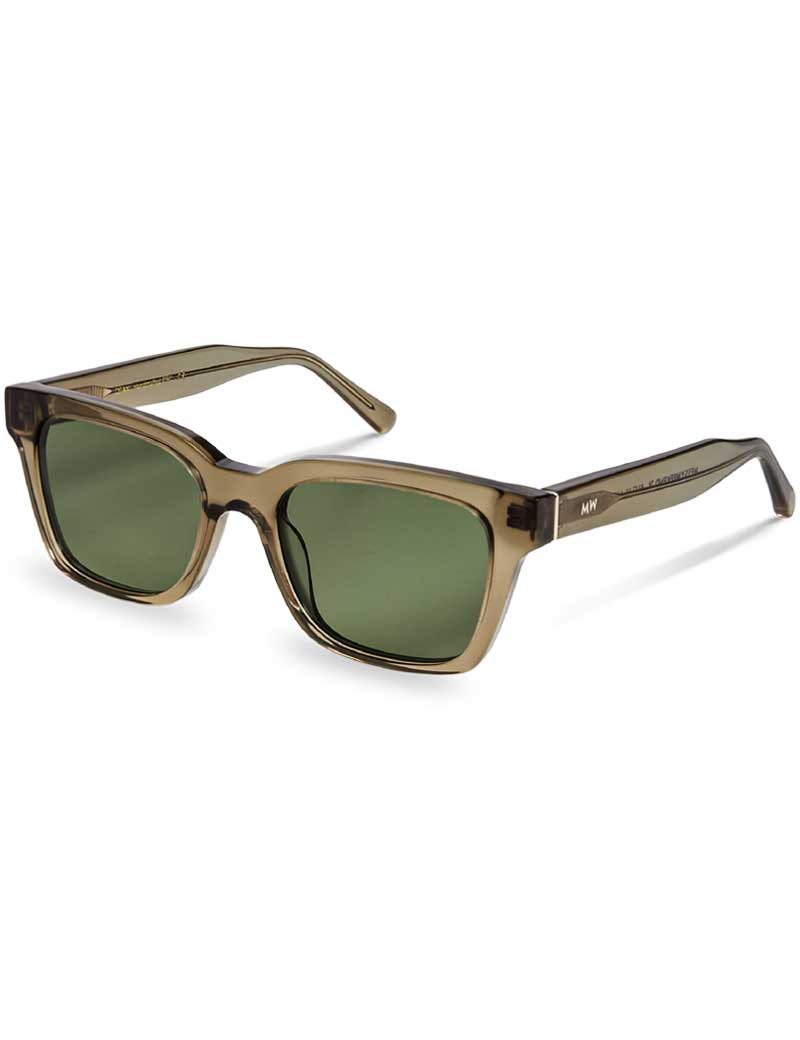 Messy Weekend Dean Sunglasses Green Bottle Green