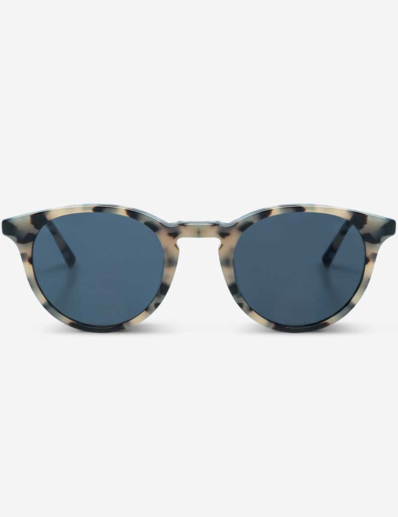 Messy Weekend Depp Sunglasses Blue Snow Leopard