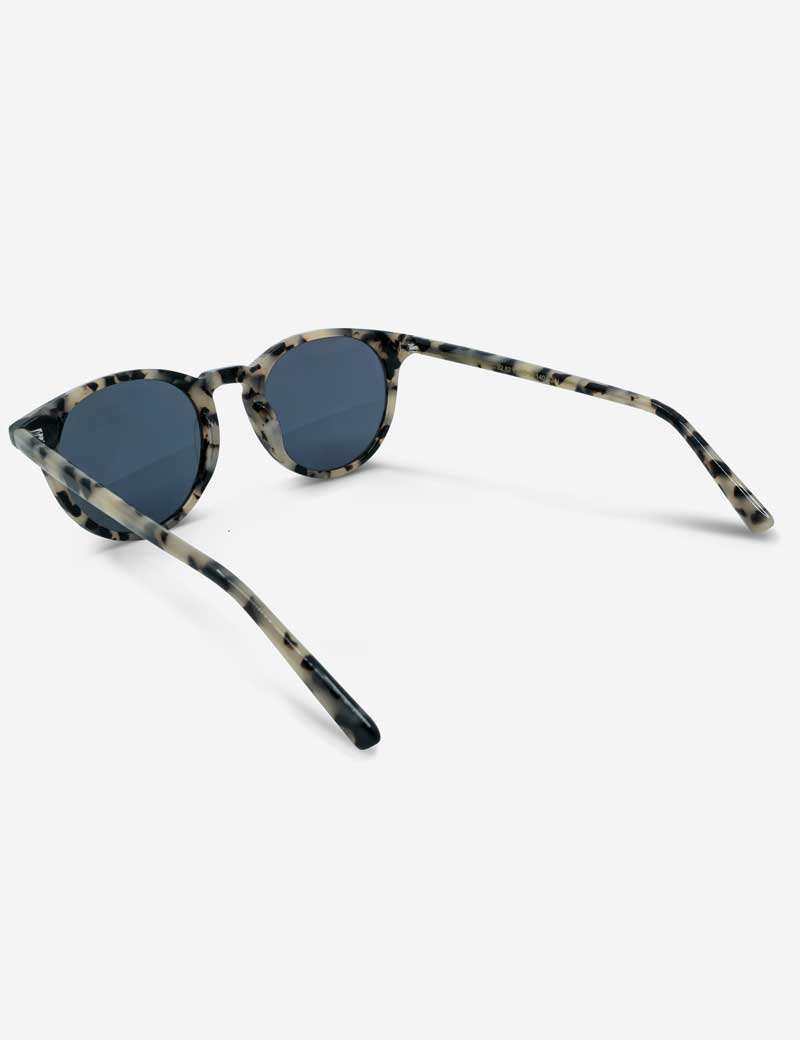 Messy Weekend Depp Sunglasses Blue Snow Leopard