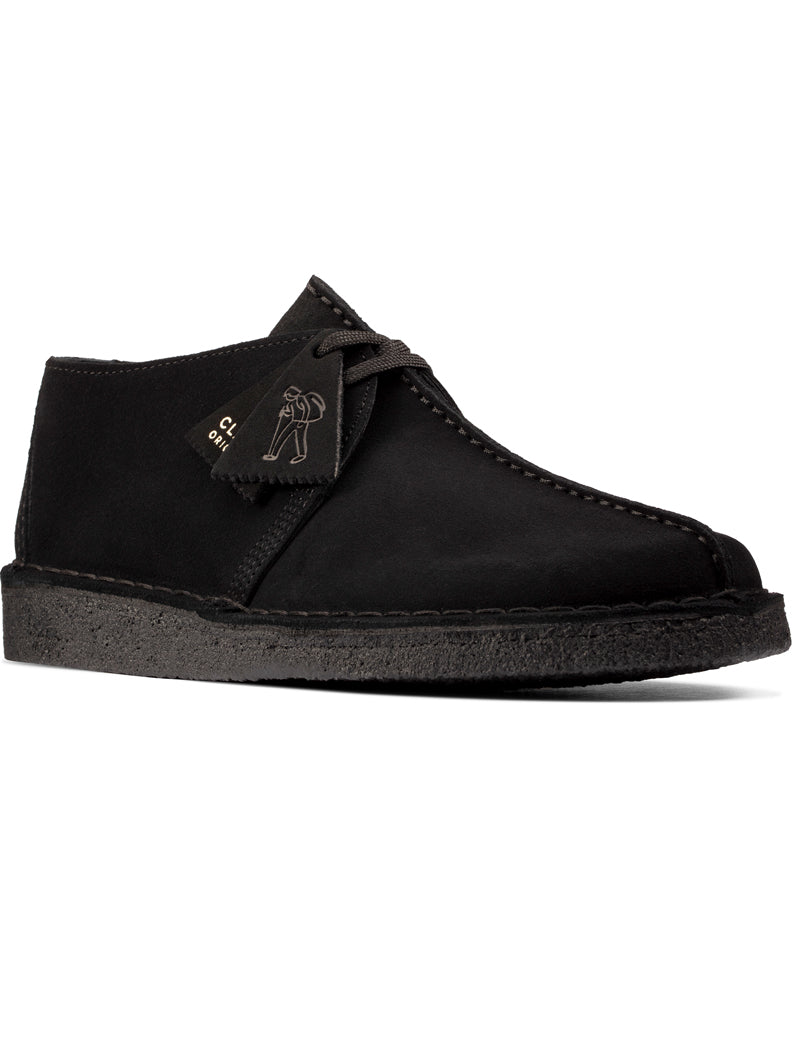Clarks Originals Desert Trek Black Suede