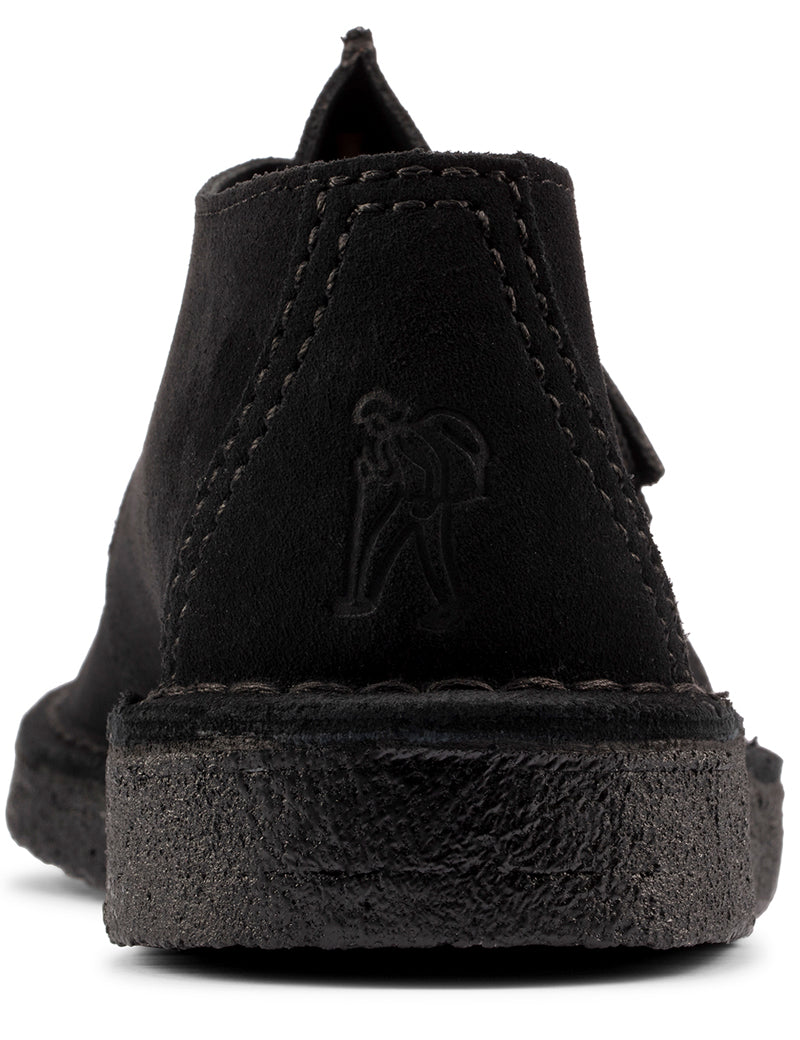 Clarks Originals Desert Trek Black Suede