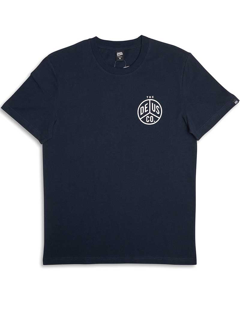 DEUS EX MACHINA PEACES T-SHIRT NAVY