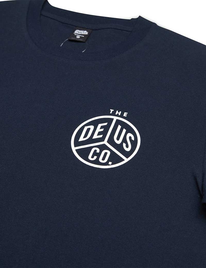 DEUS EX MACHINA PEACES T-SHIRT NAVY
