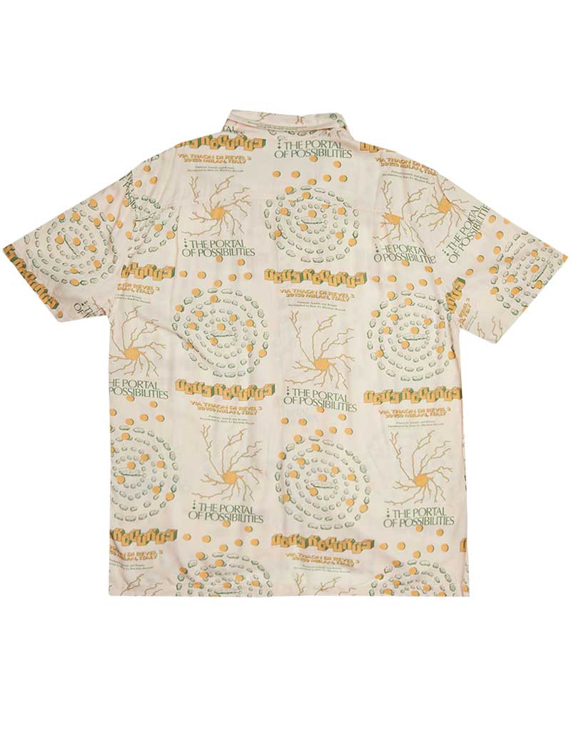 DEUS EX MACHINA SMITHSON SHORT SLEEVE SHIRT DIRTY WHITE