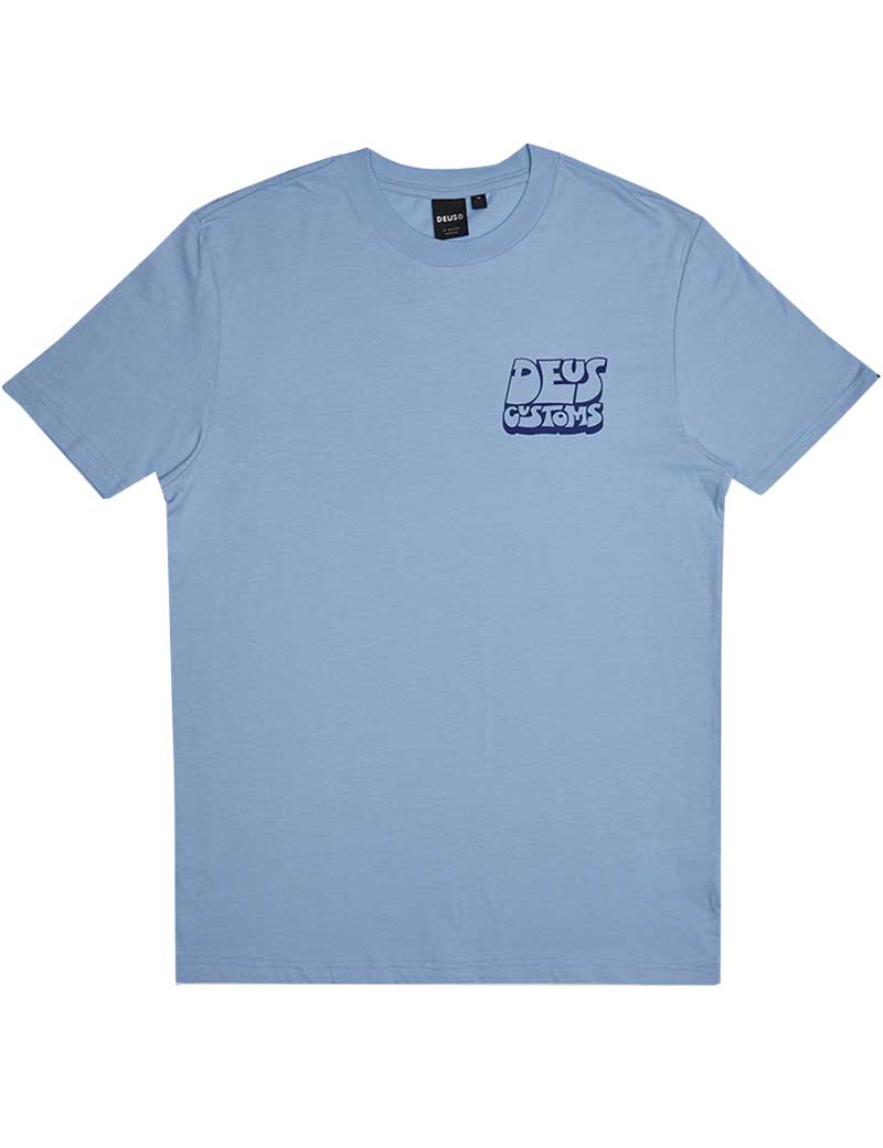 DEUS EX MACHINA DUKE T-SHIRT CHAMBRAY