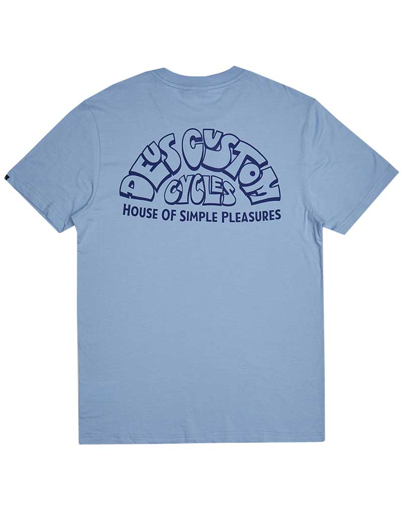 DEUS EX MACHINA DUKE T-SHIRT CHAMBRAY