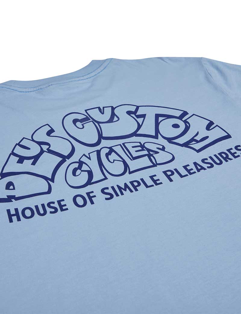DEUS EX MACHINA DUKE T-SHIRT CHAMBRAY