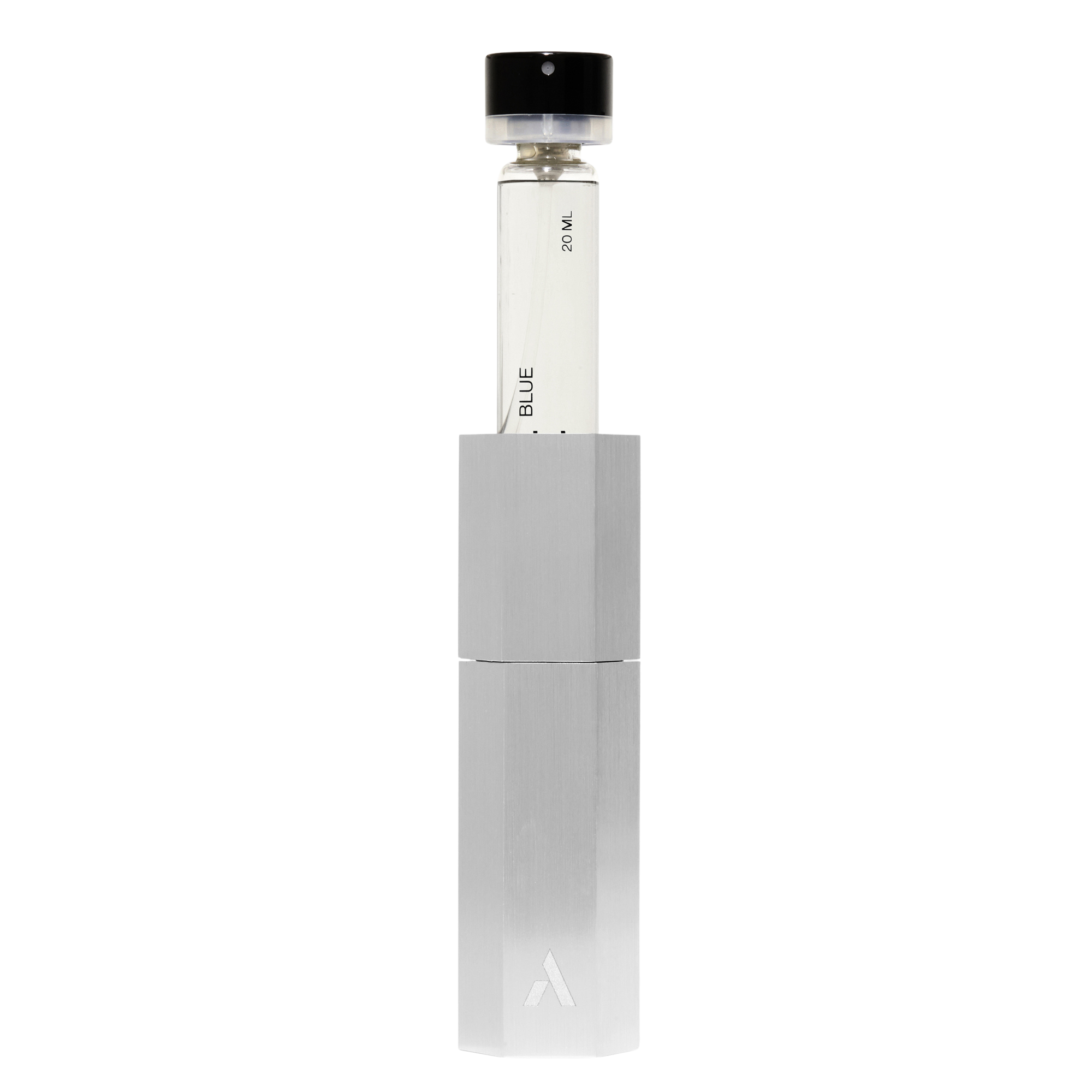 Ascent Blue Parfum Starter Kit Silver Case Fragrance in case