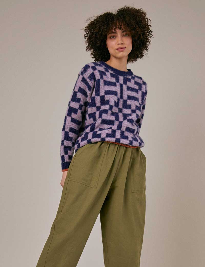 SIDELINE FARA JUMPER LILAC MIX