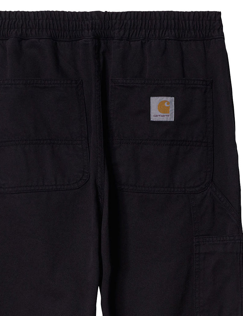 CARHARTT WIP FLINT PANT BLACK GARMENT DYED