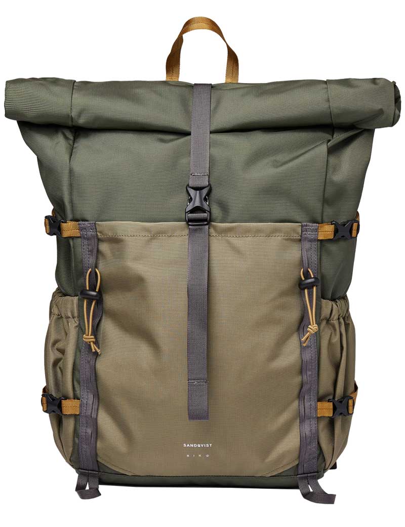 SANDQVIST FOREST HIKE BACKPACK MULTI TREKK GREEN LEAF