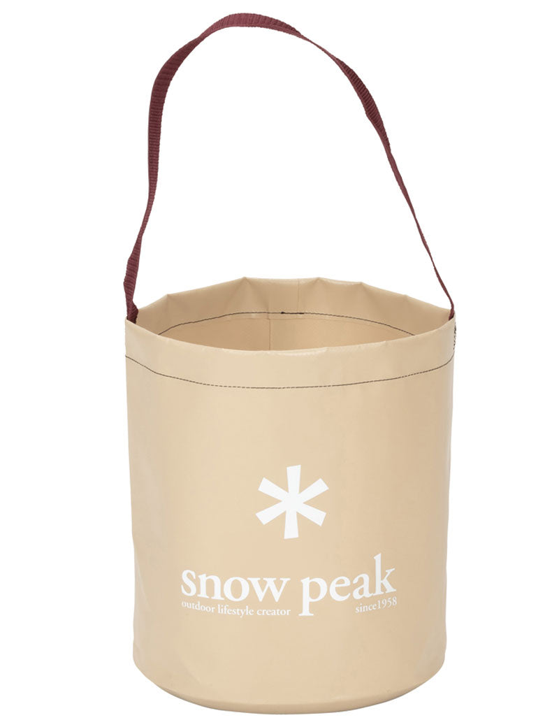Snow Peak Renewed Camping Bucket Regular