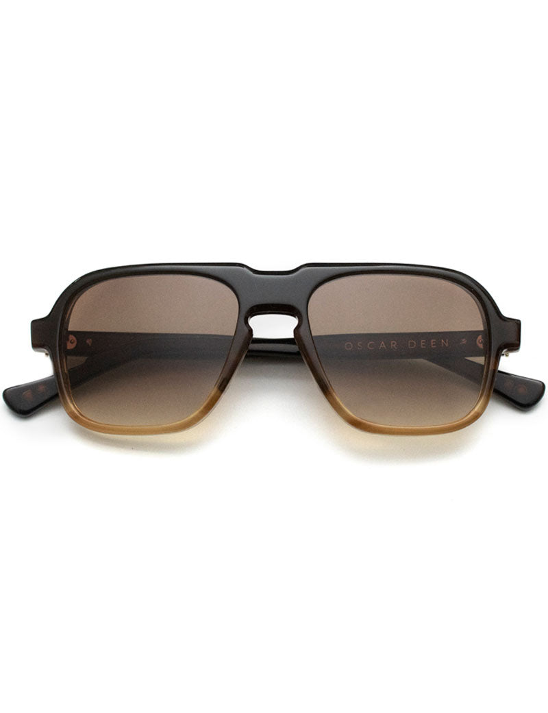 Oscar Deen Fraser Mocha Chocolate Fade Sunglasses