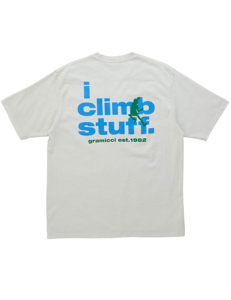 GRAMICCI I CLIMB STUFF T-SHIRT SAND PIGMENT