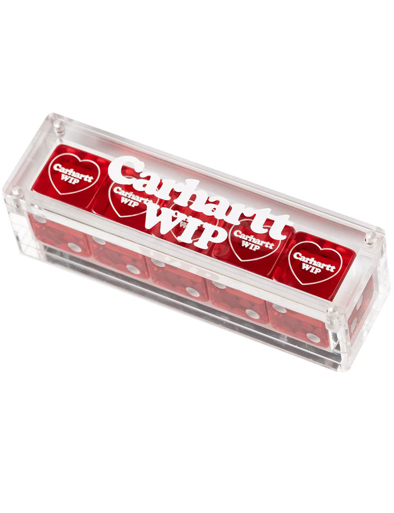 Carhartt WIP Heart Dice Set Scarlet