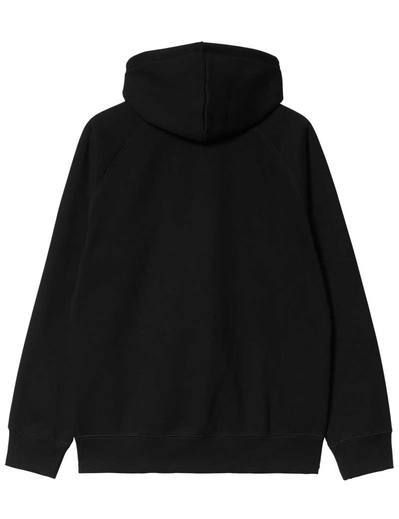 CARHARTT WIP HOODED CHASE JACKET BLACK GOLD
