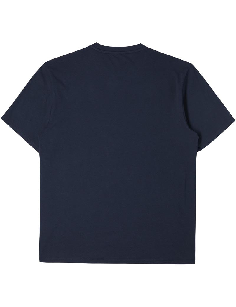 Edwin Japanese Sun Cotton T-Shirt Navy Blazer