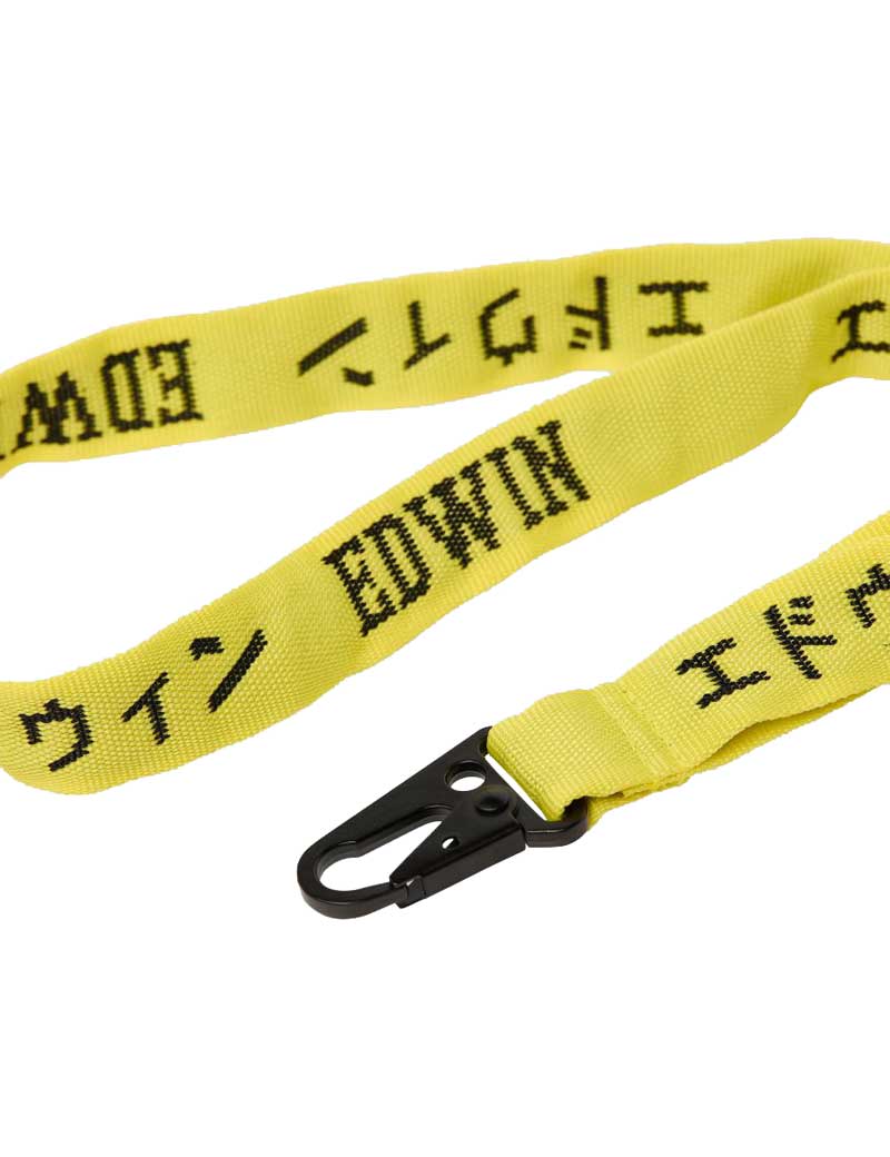 Edwin Lanyard Neon Yellow