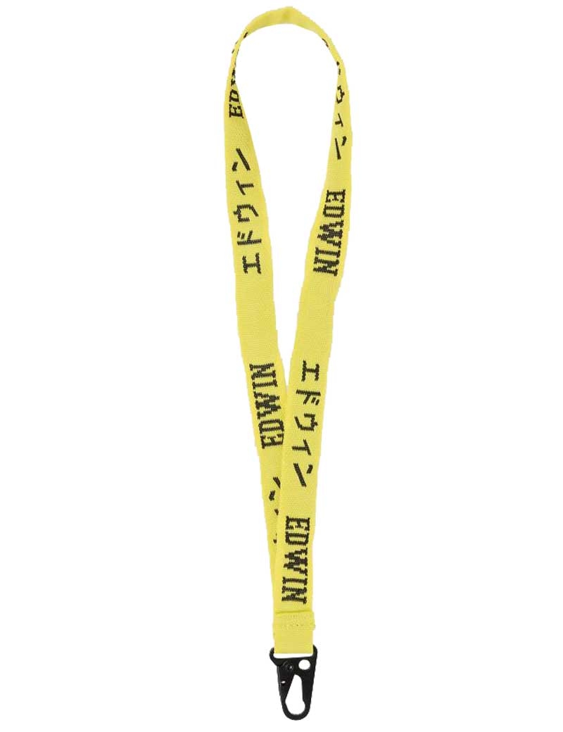 Edwin Lanyard Neon Yellow