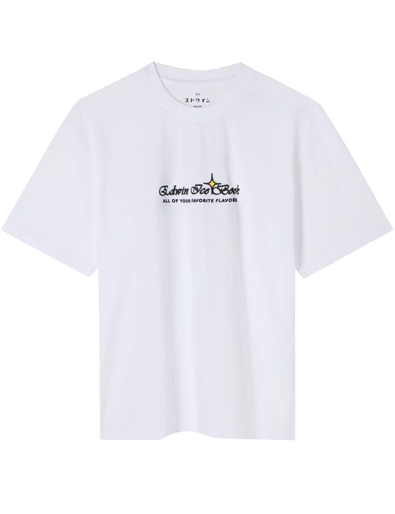 Edwin Love In The Books T-Shirt White