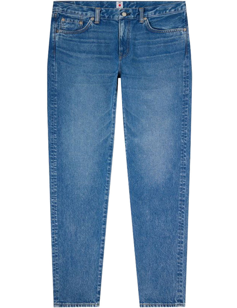 Edwin Regular Tapered Jeans Blue Mid Light Used