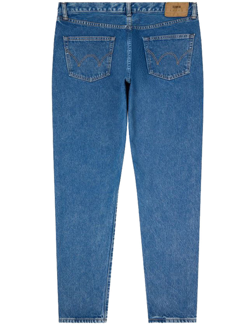 Edwin Regular Tapered Jeans Blue Mid Light Used