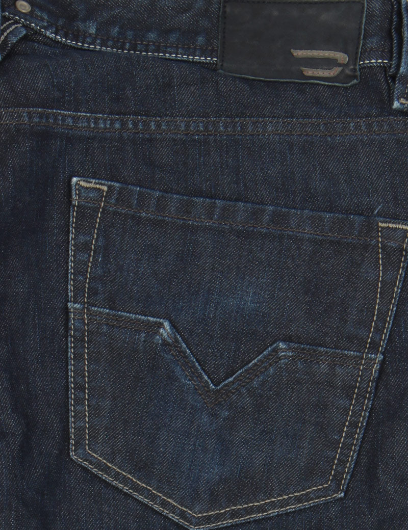 Uniform Reworks Diesel Larkee Indigo Jeans 34X32