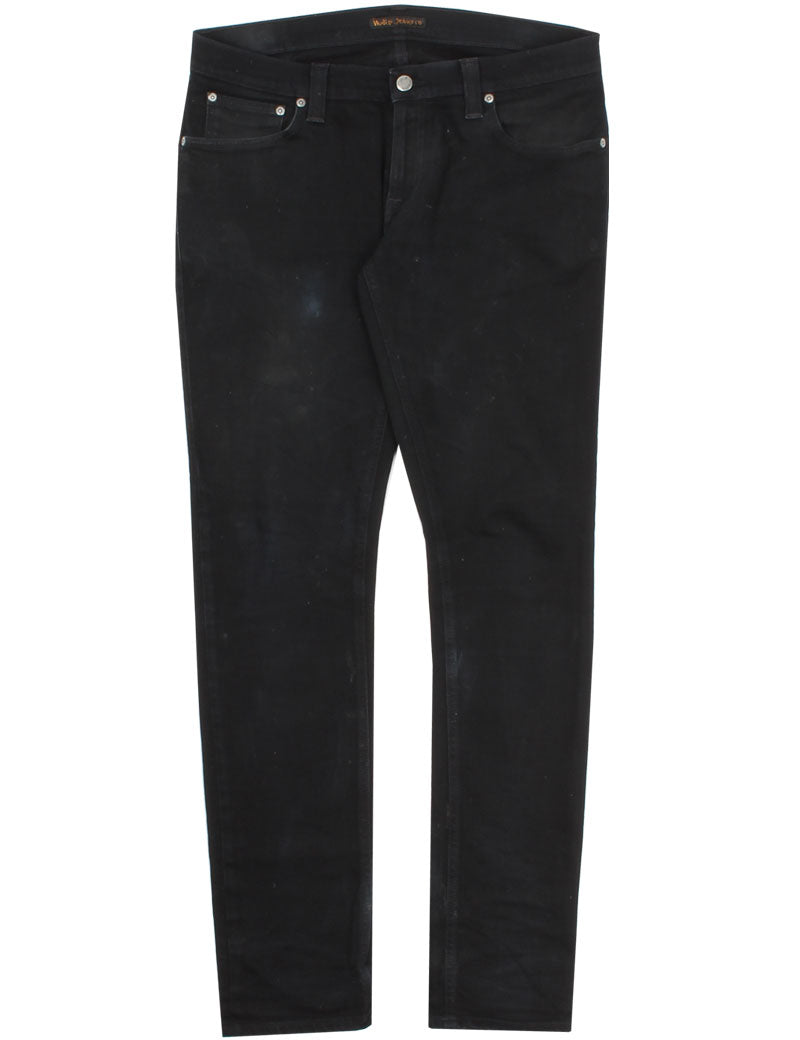 Uniform Reworks Nudie Jeans Co Tight Long John Black Washed 34X32