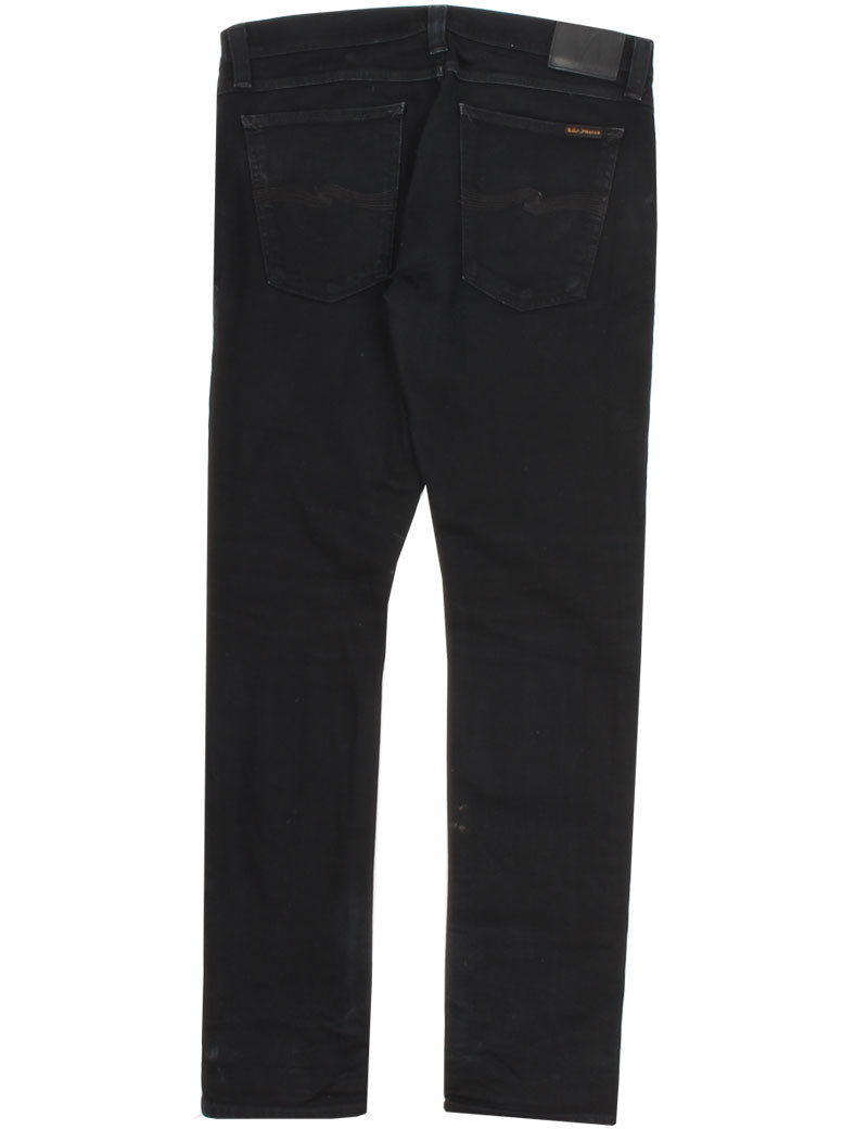 Uniform Reworks Nudie Jeans Co Tight Long John Black Washed 34X32