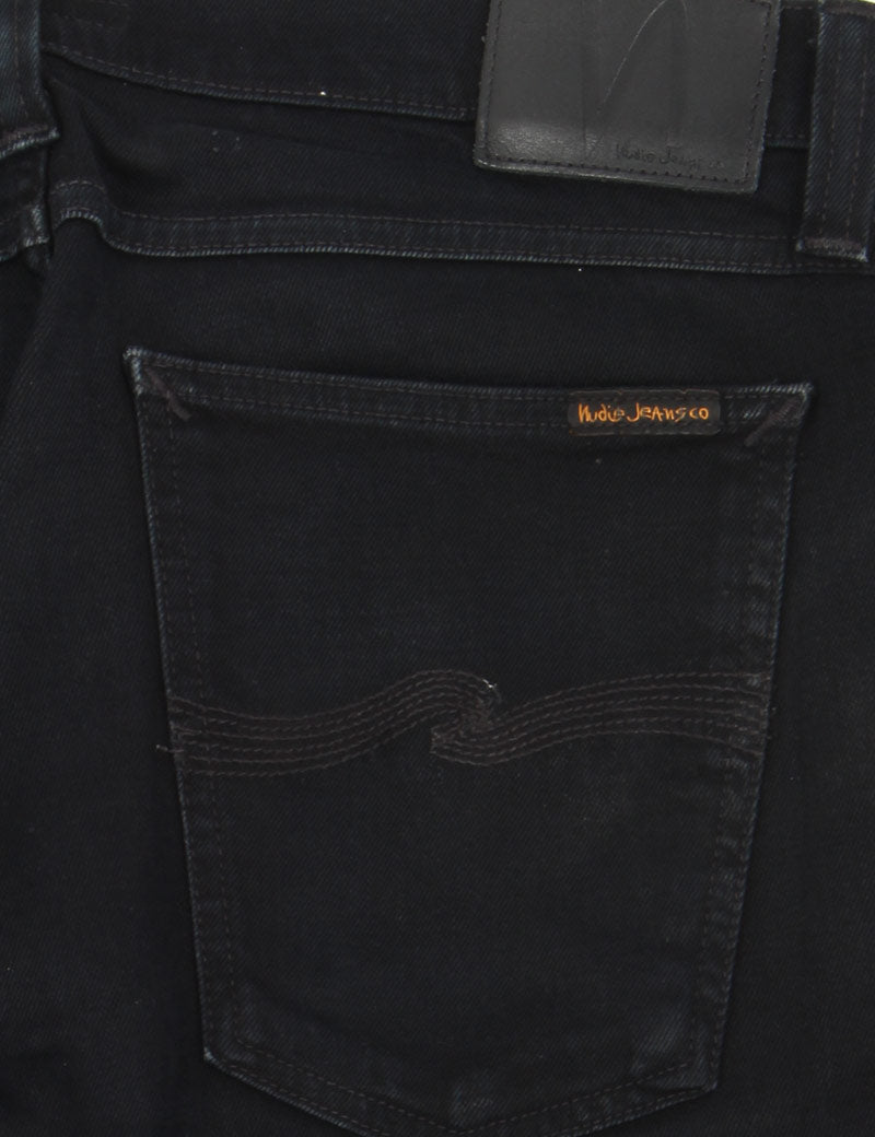 Uniform Reworks Nudie Jeans Co Tight Long John Black Washed 34X32