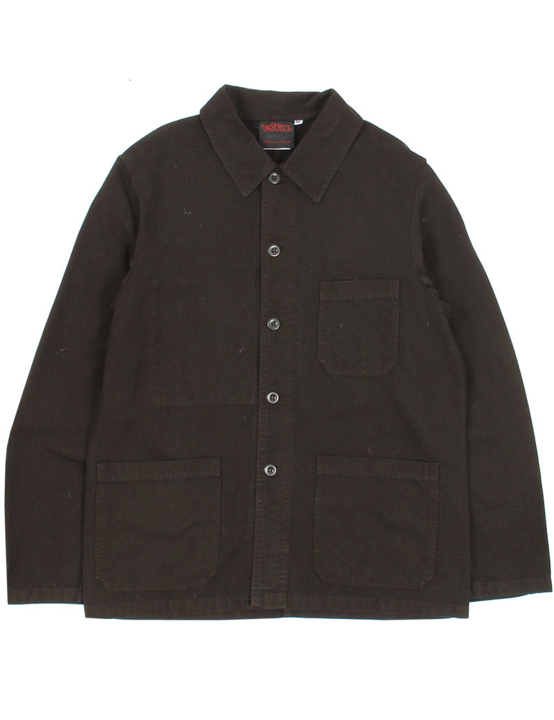 Vetra Weaved Workwear Jacket Truffle