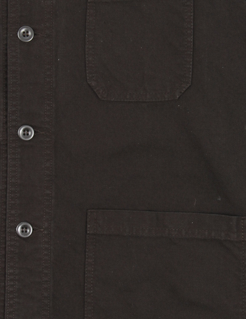 Vetra Weaved Workwear Jacket Truffle