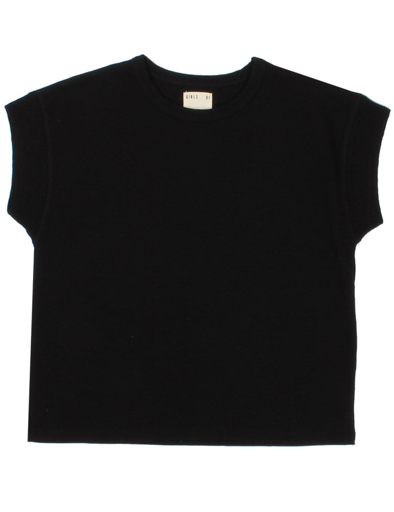 Girls Of Dust Muscle T-Shirt Heavy Flame Black