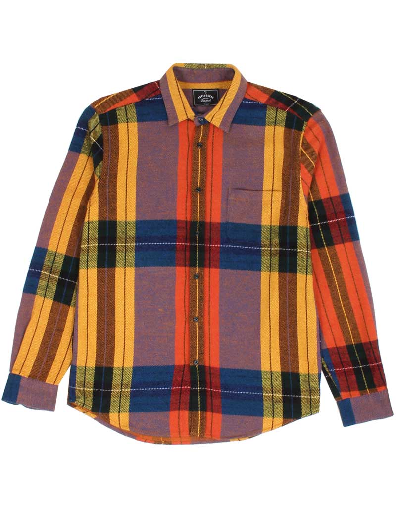 PORTUGUESE FLANNEL VIDEO CHECK SHIRT MULTI